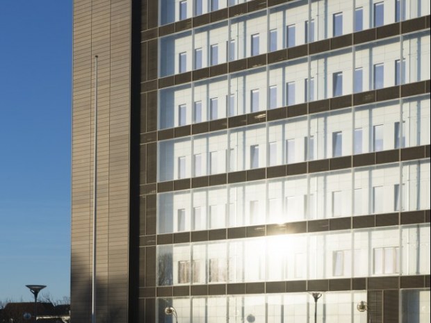 Sygehus Vendsyssel glazed façade